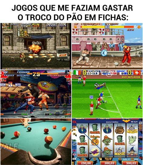 Melhores Jogos De Fliperama Meme By Alenogueira Memedroid