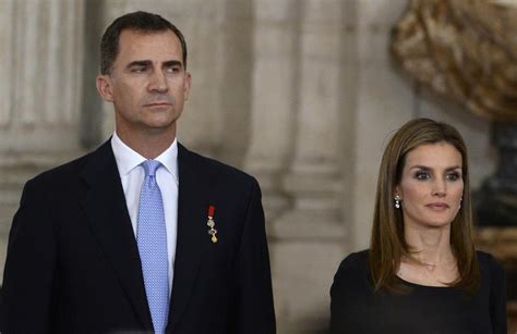 España Felipe El Rey De España Felipe Vi Y Su Esposa Letizia Estarán