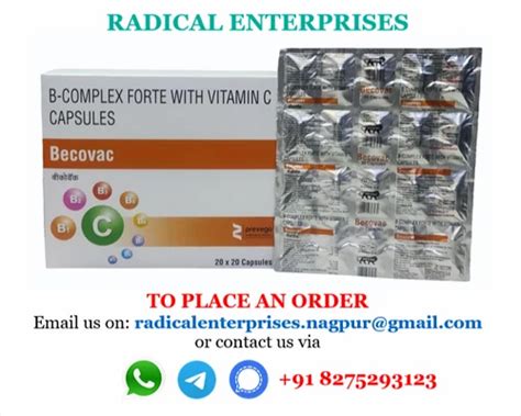 B Complex Forte With Vitamin C Capsule At Best Price In Nagpur