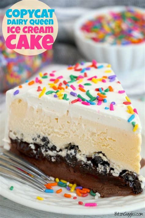 Copycat Dairy Queen Ice Cream Cake Bitz And Giggles