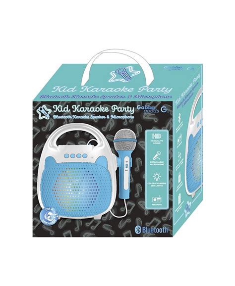 Gabba Goods Kids Karaoke Party Speaker With Microphone 2 Piece Set Macys