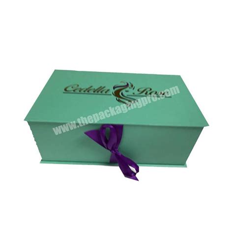 custom logo luxury bundle extension hair packaging boxes