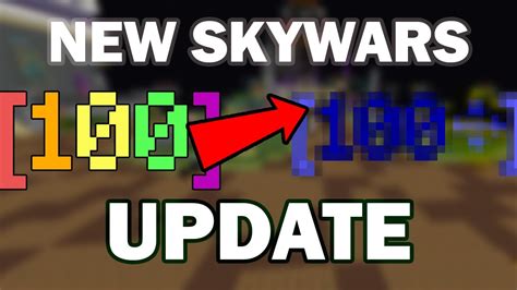 New Hypixel Skywars Update Youtube