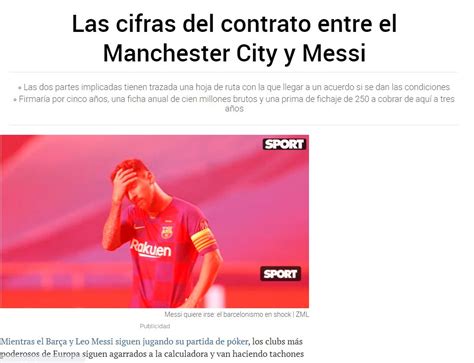 Manchester City Den Lionel Messi Ye Rekor Teklif