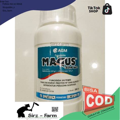 Jual Magus 325 SC 200ml Fungisida Sistemik 2 Bahan Aktif Kendalikan