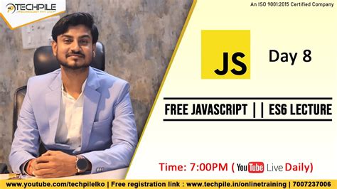 Free JavaScript ES6 Lecture Day 8 Show Hide Password Using