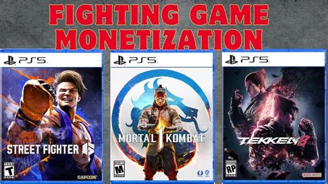 Fighting Game Monetization Street Fighter Mortal Kombat Tekken