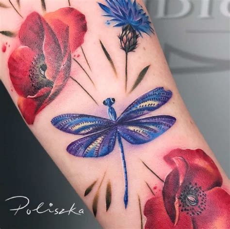 Top 30 Dragonfly Tattoo Design Ideas 2021 Updated Dragonfly Tattoo