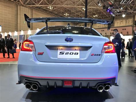 Subaru S208 Special Edition Of Wrx Sti Announced Limited To 450 Units Cars Power Wrx Wrx