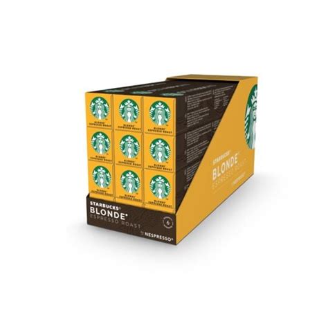 Caf Capsule Blonde Espresso Roast Starbucks Les Boites De G