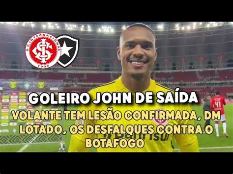 Goleiro De Sa Da Dm Preocupa Grande Lista De Desfalques Inter Se