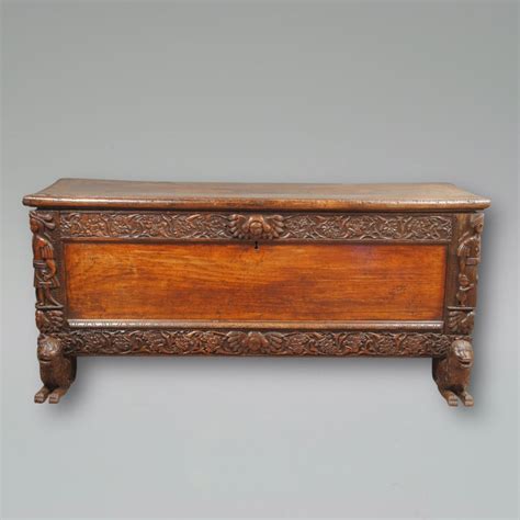 A Rare Spanish Colonial Carved Coffer | BADA