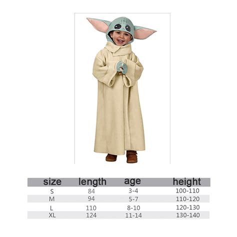 Buy Ziokok Hot Star Cosplay Wars The Mandalorian Baby Yoda Cosplay