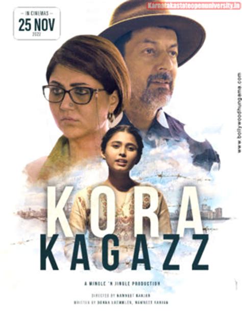 Kora Kagaz Release Date Cinemas, Starcast and Crew, Trailer, Storyline ...