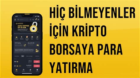 Kr Pto Borsaya Para Yatirma Sifirdan Anlatim Youtube