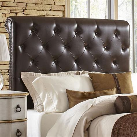 20 Brown Leather Tufted Headboard The Urban Decor