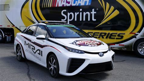 Toyota Mirai Becomes The First Hydrogen Fueled Car To Pace Nascar