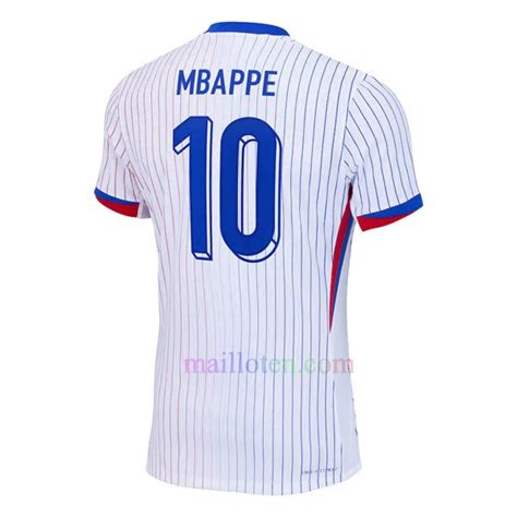 Buy #10 Kylian Mbappé France Away Jersey 2024 Player Version- Mailloten.com