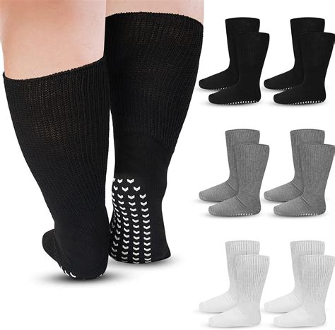 Amazon Pairs Extra Width Socks For Swollen Feet Extra Width