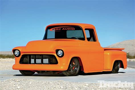 1956 Chevrolet Stepside Suspension Photo 3 Classic Pickup Trucks Chevy Pickup Trucks Vintage