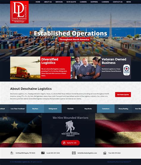 Freight Broker Website Templates Promotional44magnumsmithandwesson