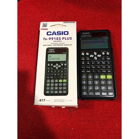 Jual Kalkulator Casio FX 991 ES Plus 2nd Edition Shopee Indonesia