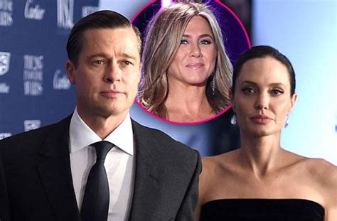 That S Karma For You Jennifer Aniston Reacts To Brangelina Split