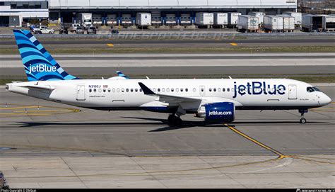 N3102J JetBlue Airways Airbus A220 300 BD 500 1A11 Photo By OMGcat