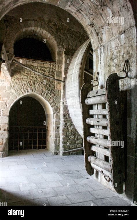 Hermosa Catedral De Mont Saint Michel En La Isla Normand A Norte De