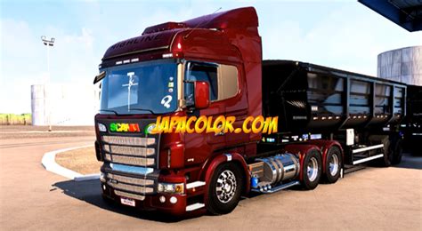 Caminh O Scania Highline Qualificada Mods Ets Dalenha Mods