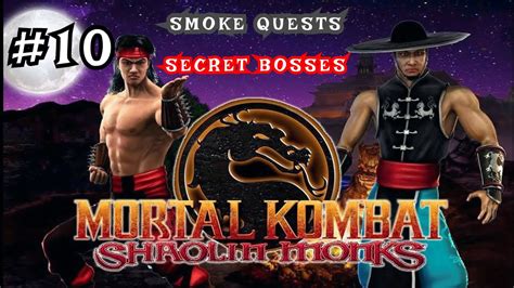 Mortal Kombat Shaolin Monks Walkthrough Hard All Secret Bosses