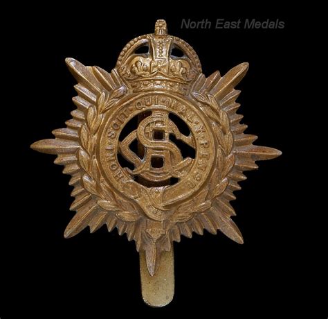 Ww1 Asc Army Service Corps Cap Badge British Badges And Medals