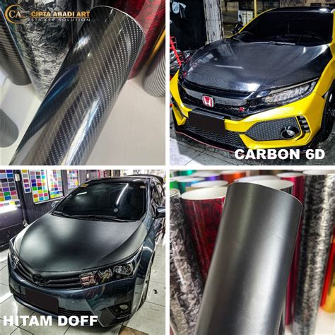 Jual Stiker Skotlet Mobil Carbon D Glossy Sticker Carbon D Matte