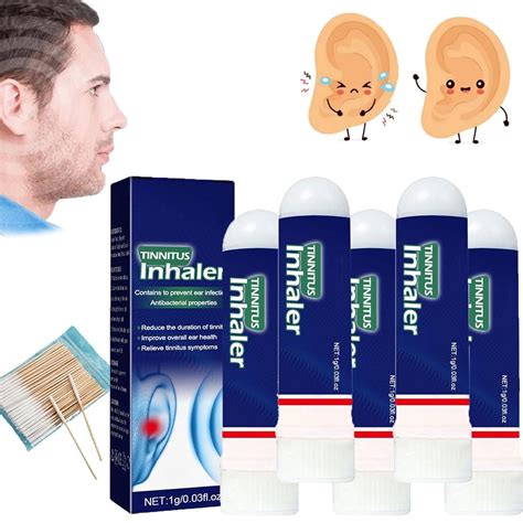 Echo Ease Tinnitus Inhaler 5pcs Beauty And Personal Care