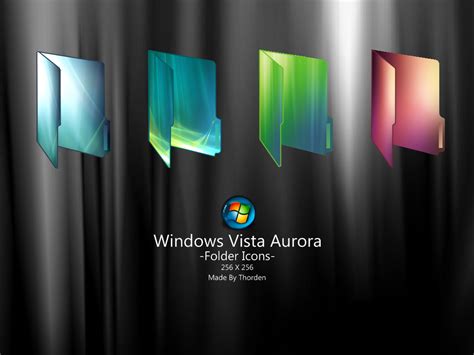 Windows Vista Aurora Folders By Thorden On Deviantart