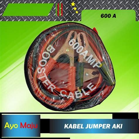 Jual Kabel Jumper Aki 600A Booster Cable Jumper 600 A Shopee Indonesia