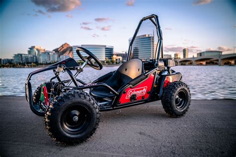 Buy Coleman Unisex Sk Cc Gas Powered Ride On Go Kart Red And Black