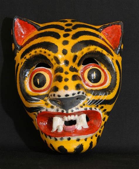 Tiger Tigre Mask Oaxaca | Flickr : partage de photos ! Mexican Mask ...