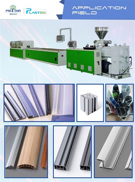 UPVC PVC Window And Door Plastic Profile Extrusion Machine China