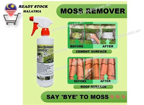 HIGH EFFECTIVE MOSS REMOVER SPRAY & REFILL 500ML