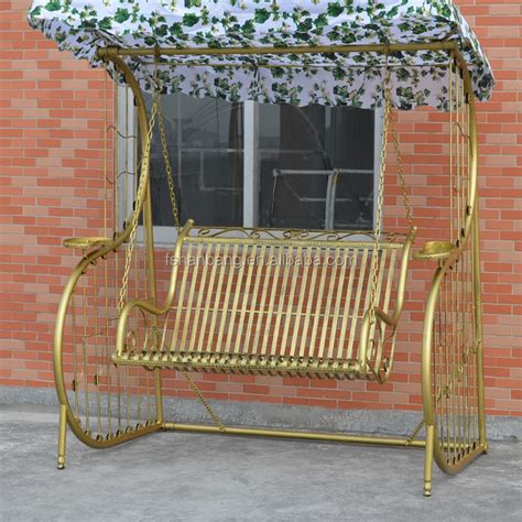 Outdoor Patio Garden Wrought Iron Swing Buy Outdoor Iron Swingwrought Iron Patio Swinggarden