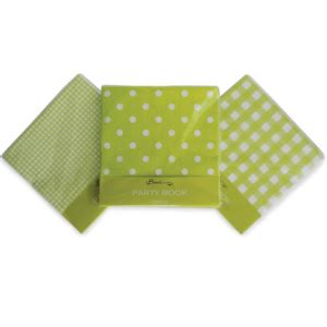 Set Pcs Napkins Green San Seng Co Pte Ltd