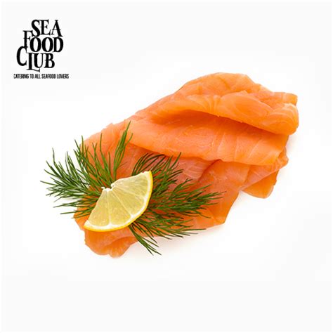 Seaside Norwegian Smoked Salmon Slices 100 Gm Seafood Club Store