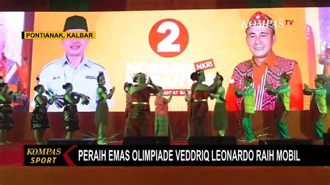 Peraih Emas Olimpiade Veddriq Leonardo Dapat Hadiah Mobil Dari Tokoh