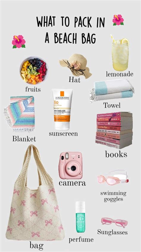 🐚🌺 What To Pack For The Beach 🌺🐚 In 2024 Beach Bag Essentials Beach Vacation Packing List