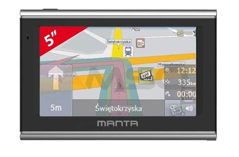 NAWIGACJA MANTA GPS570 5 0 EASY RIDER Mapa Europy AMSO