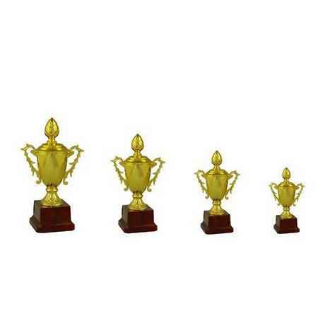 Golden Gold Plated Fiber Sport Trophy Shape Cup At Rs 275 In Mumbai