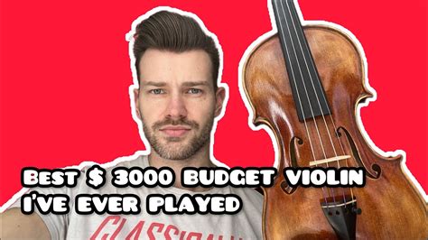 Best Budget $3000 Violin I've ever played (Lacertus Review) - YouTube