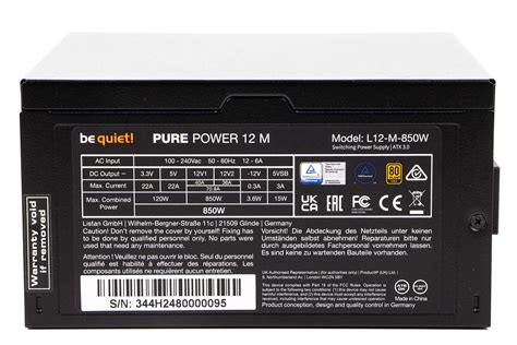 Be Quiet Pure Power M W Test Zasilacza