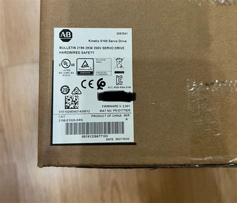 New Sealed E Ers Allen Bradley Kinetix V Class Servo